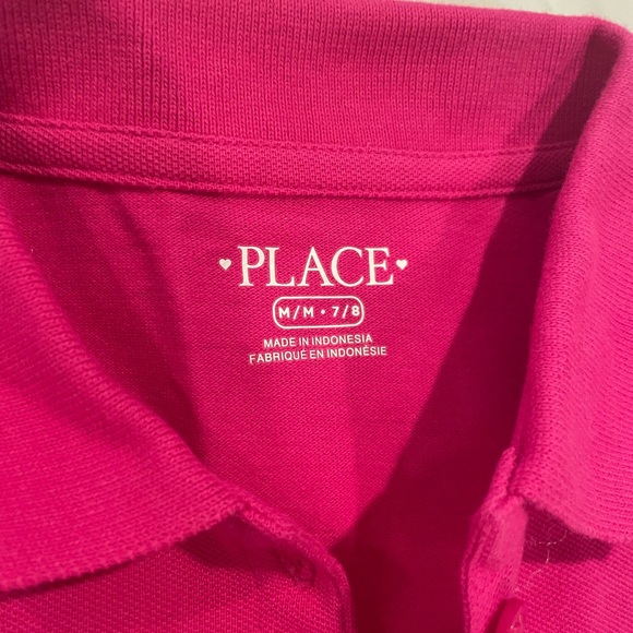 The Children's Place Bright Pink Polo Dress - Picture 2 of 2